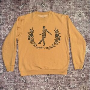 Taylor Swift Folklore Era Still‎ On That Tightrope Crewneck Sweatshirt Medium